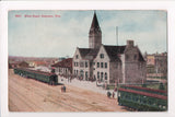 WY, Cheyenne - Union Depot - Hotel Becker? - 1920 postcard - C08012