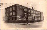 IN, Greencastle - High School - 1925 Albertype postcard - C17499