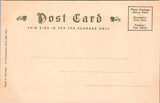 MA, Bedford - High School - A C Bosselman postcard - CP0044