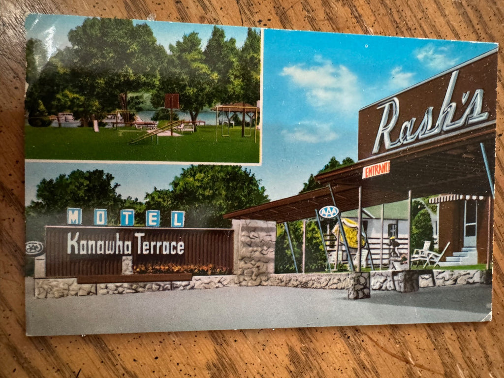 WV, ST ALBANS - Rash's Kanawha Motel postcard - D17290
