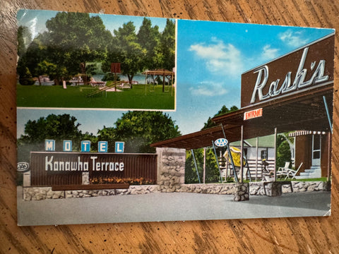 WV, ST ALBANS - Rash's Kanawha Motel postcard - D17290
