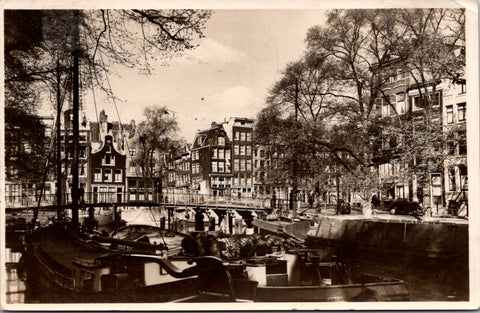 Foreign postcard - AMSTERDAM, Netherlands buildings etc - RPPC - 2k0024