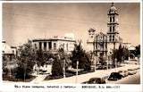 Foreign postcard - MONTEREY, NL, Mexico - Plaza Zaragoza, Catedral RPPC - 2K0042