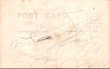 Military Men in uniform -  Navy guys posing on ship - RPPC -  2K0082 okey