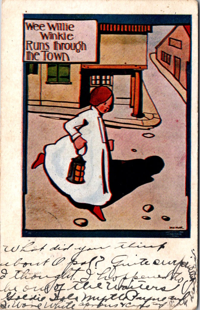 Greetings - Misc - Wee Willie Winkle Runs Through the Town - 2k0159