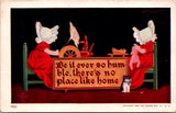 Greetings - Misc - Sunbonnet girl - BE IT EVER SO HUMBLE - 2k0161