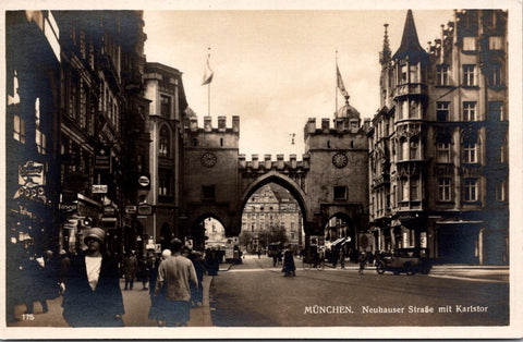 Foreign postcard - MUNCHEN, Germany - Munich RPPC - 2k0417
