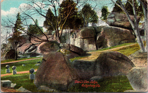 PA, Gettysburg - Devils Den Ledge - Vintage postcard - 2k0460