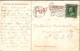 NY, ROCHESTER - South Park, Red Creek, bridge postcard - 2k0649
