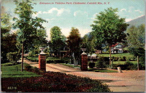 NY, CHICHESTERC - Tiskilna Park Entrance, house (original SOLD) 2k0652