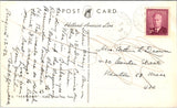Ship Postcard - VEENDAM, SS - 1952 postcard - 2k0730