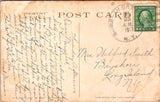 NY, Lake George - Sabbath Day Point, House, dock, people postcard - 2k1067