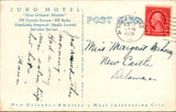 LA, NEW ORLEANS - Jung Hotel - 1926 postcard - 2k1189