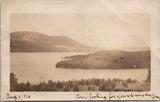 Canada - NORTH HARTLEY, QUE - Lake Massawippi and land RPPC - 2k1291