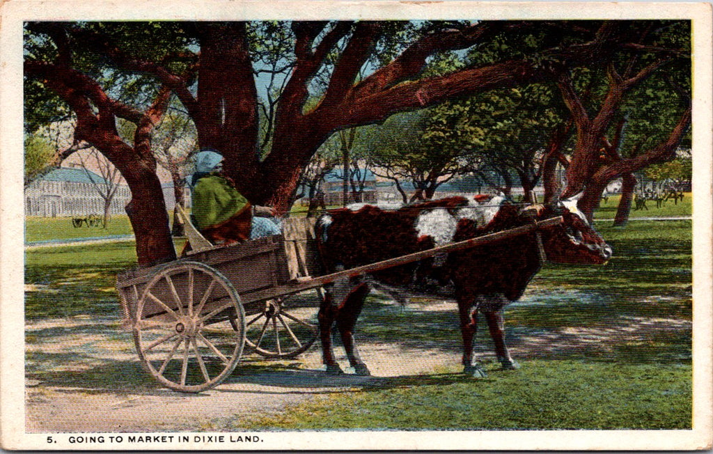Vintage African American - Black Woman postcard - 2k1303