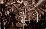 Ship Postcard - DEUTSCHLAND 2 submarine interior postcards- 2k1331