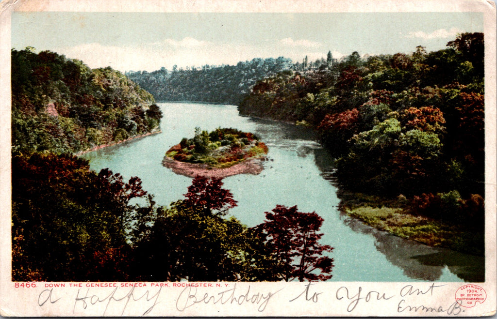 NY, ROCHESTER - Genesee Seneca Park - Detroit Photographic postcard - 2k1532