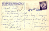 NY, Saratoga Springs - large letter greetings from postcard - 2k1629