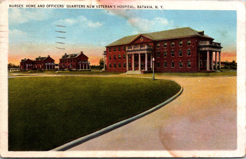 NY, Batavia - New Veterans Hospital, Nurses Home, Officers Quarters - 2k1647