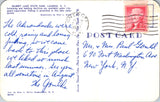 NY, Laurens - Gilbert Lake State Park - kids, docks etc postcard - 2k1648