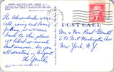 NY, LAURENS - Gilbert Lake State Park - kids, docks etc postcard - 2k1648