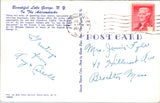 NY, LAKE GEORGE - Greetings from postcard - 2k1663