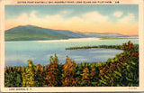 NY, LAKE GEORGE - Assembly Point, Cotton Point-Kaatskill Bay postcard - 2k1668