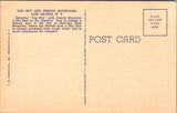 NY, LAKE GEORGE - Log Bay, French Mountain postcard - 2k1670
