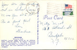 MI, MICHIGAN - STATE Map postcard - 2k0296