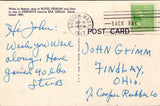 MA, BOSTON - Hotel Pieroni 2 story restaurant - 1947 postcard - 2k0711