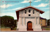 CA, SAN FRANCISCO - Mission Dolores closeup - Richard Behrendt postcard - 2k1287