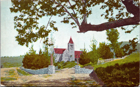 CA, LOS ANGELES - Church of the Angels at Garvanza postcard - 2k1616
