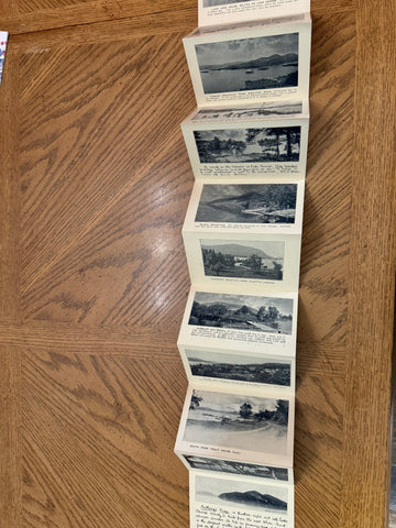 NY, LAKE GEORGE - Panorama - souvenir S R Stoddard booklet (original SOLD) 2k1661