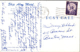 NJ, SEA BRIGHT - Ship Ahoy Motel 1959 postcard (original SOLD) 405225