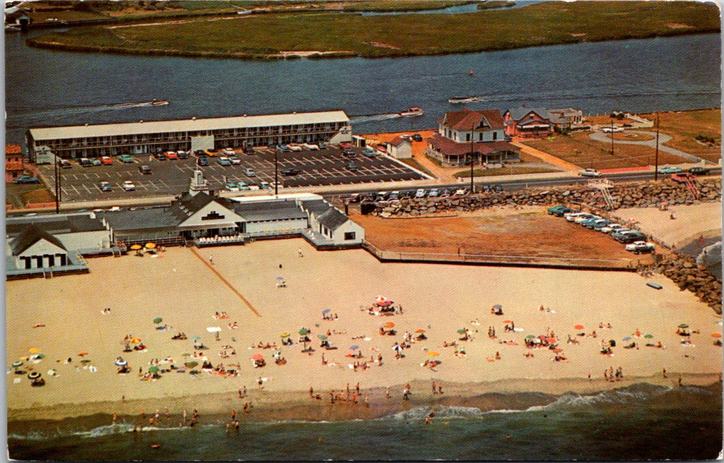 NJ, SEA BRIGHT - Ship Ahoy Motel 1959 postcard (original SOLD) 405225