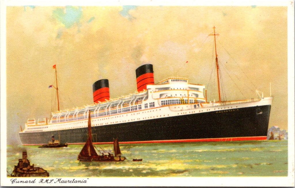 Ship Postcard - Mauretania postcard - 405297