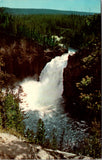 WY, YELLOWSTONE - Upper Fall bird eye view, Yellowstone Park postcard - 500462