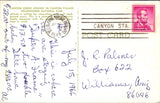 WY, YELLOWSTONE - Canyon Lodge Lounge, Canyon Village, Yellowstone Park postcard - 500494)