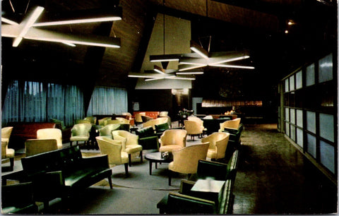 WY, YELLOWSTONE - Canyon Lodge Lounge, Canyon Village, Yellowstone Park postcard - 500494)