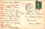 CA, SANTA BARBARA - Castle Rock with shoreline - 1911 postcard - 500863
