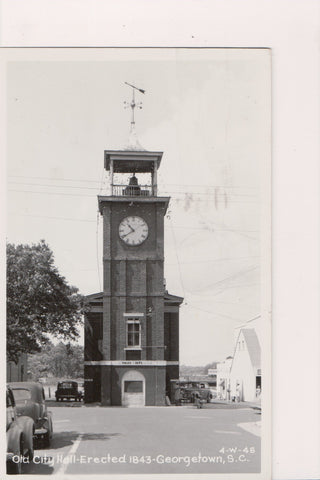 SC, GEORGETOWN - City Hall (old) erected in 1843, Police Dept (original SOLD) 500871