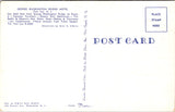NJ, FORT LEE - George Washington Bridge Motel postcard - 605072
