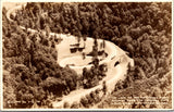 TN, GATLINBURG - Chimney tops view of the loop - RPPC postcard - 606161