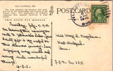WY, YELLOWSTONE - Old Faithful Inn close up, Yellowstone Park postcard - 700056