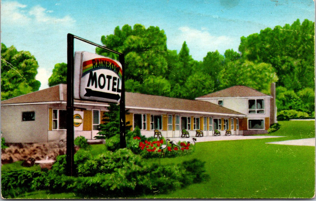 MI, EAST JORDAN - Rainbow Motel - M/M Maurice Vance Hosts - 800112