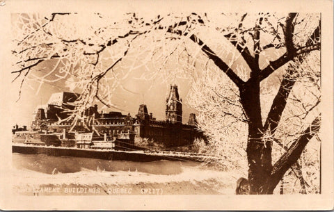 Canada - QUEBEC CITY, QC Parliament Bldg RPPC - A06023