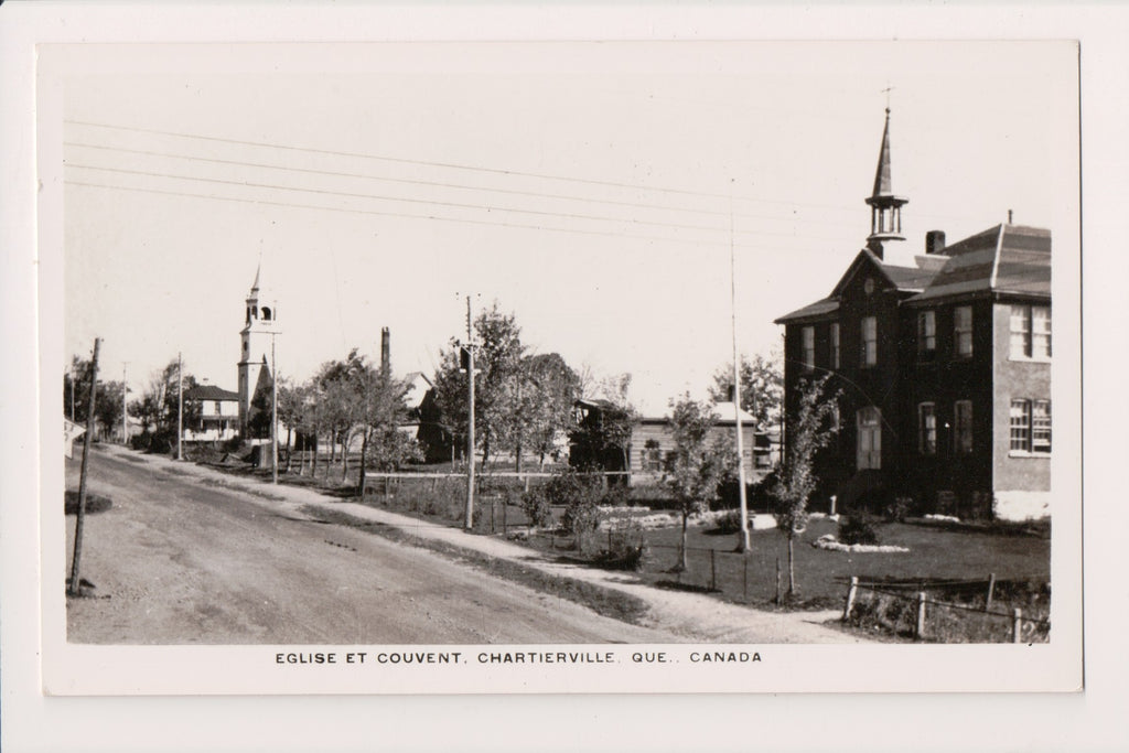 Canada - CHARTIERVILLE, QC - Eglise et Couvent RPPC - A06024