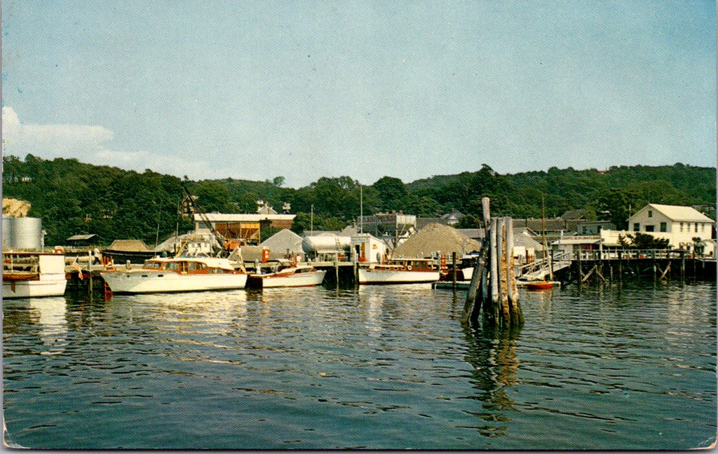 NY, PORT JEFFERSON - Long Island - Bayles Dock @1960 (original SOLD) A06076