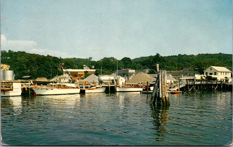 NY, PORT JEFFERSON - Long Island - Bayles Dock @1960 (original SOLD) A06076