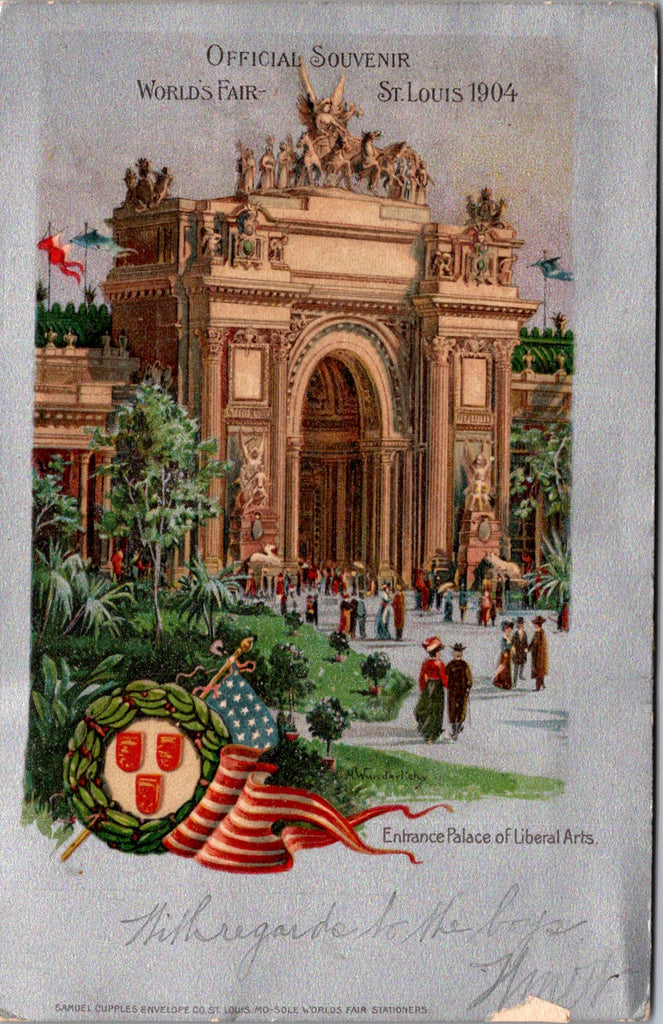 MO, St Louis - Worlds Fair - Palace of Liberal Arts - 1904 postcard - A06402